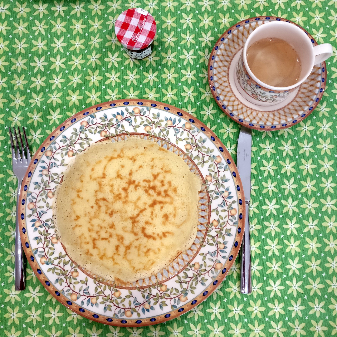 Pfannkuchen zum Frühstück